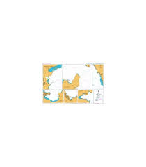 British Admiralty Nautical Chart 131 Ports On The West Coast Of Italy