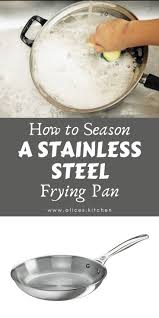 How To Season A Stainless Steel Frying Pan In 2020 Stainless Steel Cookware Stainless Steel Pans Carbon Steel Pan