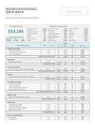 Repair Cost Calculator House Flipping Spreadsheet Budget Remodel Repair Flipping Houses