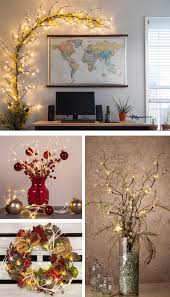 The vase has a fancy decoration on one side. Lighted Branches The Diy Decorator S Dream