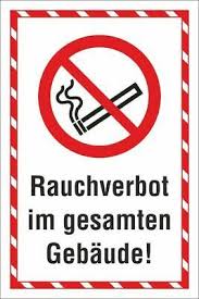 Schild Rauchverbot Im Gesamten Gebaude Hinweisschild 3 Mm Alu Verbund Ebay Hinweisschilder Rauchverbot Schilder