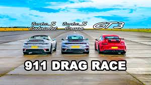 We did not find results for: Porsche 911 Turbo S Vs Turbo S Cabriolet Vs 911 Gt3 Drag Race Carwow