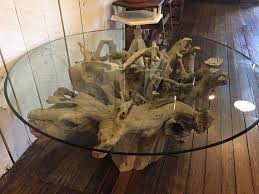 Driftwood Tree Root Coffee Table Driftwood Decor Root Table Wood Table Design