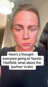 Yasmin harvey the only one getting shit thrown at her? #yasminhadfield  #partner #fypage #trending