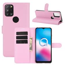 For Alcatel 3X 2020 Litchi Texture ...