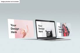 Download Laptop Screen Mockup For Free In 2020 Business Card Mock Up Laptop Screen Logo Online Shop