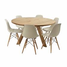 The Round Dining Table For 6 Circular Dining Table Timber Dining Table Round Dining Table