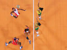 Back row players are players who play defense by digging opponent's attacks and attack the ball behind attack line (3 meter line, 10 feet line). Volleyball Rules And Regulations