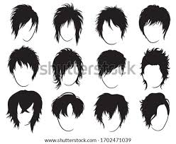 Hairstyle for long hair with lehenga. Anime Male Hair Drawing At Getdrawings Free Download