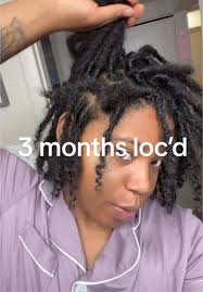 i like to call this a fluffy retwist lol. i hate when my hair feels heavy  full of product. now that im 3 months loc’d i’ll probably only visit my  loctician every months or for special ocasions. ...