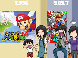 We are always on the run to keep you updated with the latest releases and we also have a great number of consecrated titles of the super mario bros. Super Mario 64 And Odyssey Then And Now Know Your Meme