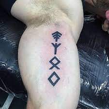 Nah, it's just a regular tattoo on top of the rune. Top 79 Best Rune Tattoo Ideas 2021 Inspiration Guide