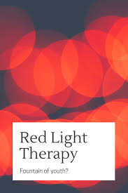 The Red Light Is Known To Help Cells To Heal Faster And Produce More Collagen This Also Means It Could Help Red Light Therapy Light Therapy Fountain Of Youth