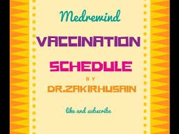 vaccination schedule india youtube