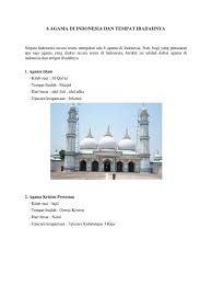Bagi umat kristiani, nama kristen adalah suatu hal yang wajib diberikan untuk penamaan anaknya, sebab mereka percaya tuhan telah memberikan mukjizat didalamnya. 6 Agama Di Indonesia Dan Tempat Ibadahnya Pdf