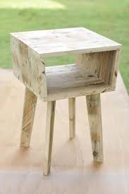 Pallet Unique Side Table Jpg 720 1 083 Pixels Comodini Design Di Mobili Pallet