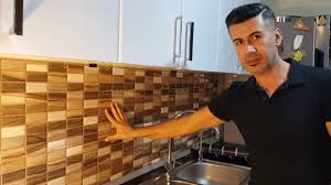 Duvara yapişkanli folyo uygulamasi nasil yapilir. Tezgah Ara Fayans Folyo Kaplama Tezgaharafayanskaplama Vlog Youtube
