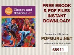 Guide to theory and analysis workbook (third edition) full collection jane piper clendinning, elizabeth west marvin, free download the musician's guide. The Musician S Guide To Theory And Analysis Third Edition Youtube