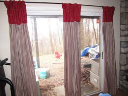Sliding glass doors are a popular option and they're mostly appreciated for the fact that they allow us to save space but also because they look elegant, sophisticated and stylish. Sliding Door Curtains Design Oscarsplace Furniture Ideas How To Make Outdoor Sliding Door Curtains