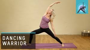 Yoga Dancing Warrior Sequence Warrior Pose Yoga Easy Yoga Poses Yoga Videos