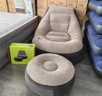 Custom Outdoor air Beach Lounger Sofa Chair Inflatable Couch ...