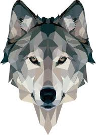 Wolf Art Print By Crunchypeanut Society6 Avec Images Dessin Geometrique Mouton Dessin Animaux Geometrique