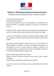 Le directeur central de la sécurité publique (dcsp), qui a autorité sur les commissariats de france hors paris, a donné lundi à fait partie d'une action, lorsqu'un grand nombre de commentaires au contenu identique ou similaire est posté (flash mob); Calameo Hommage Aux Policiers Morts Pour La France Christophe Castaner