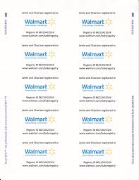Since Walmart Now Requires You To Pay For Registry Inserts And I Could Not Fit The Information On My Wedding Registry Cards Registry Cards Announcement Cards