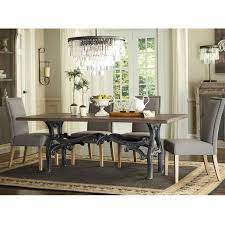 Shop Vintage French Industrial Dining Room Table For Sale Crafted From Distressed Solid Wood Recycled I Dining Room Industrial Coffee Table Dining Room Table