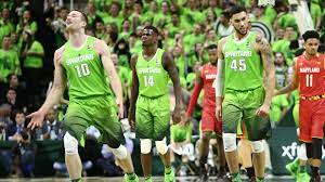 The uniforms were certainly one of the boldest in college basketball yet and the players were covered in the neon green from. Michigan State Won T Wear Lime Green Uniforms Again This Season Sporting News