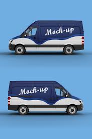 Van Mockup 7 Van Vintage Muscle Cars Van Design