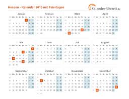 Wählen sie rechts aus um sich die ferien einer anderen region oder eines anderen jahres anzeigen zu lassen. Feiertage 2016 Hessen Kalender