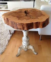 1001 Idees Table Basse En Tronc D Arbre Le Meuble Diy Qui Cache La Foret Reclaimed Furniture Coffee Table Wood Tree Stump Furniture