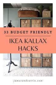 33 Stunning Ikea Kallax Hack Ideas You Need To See James And Catrin Kallax Ikea Ikea Kallax Hack Kallax
