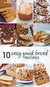 10 Easy Quick Breads Quick Bread Recipes Easy Nutritious Snacks Just Desserts