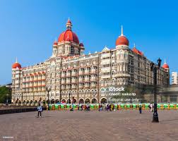 Taj Mahal Palace Hotel In Mumbai Stock ...