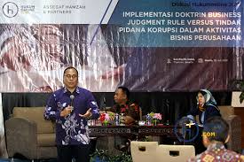 Implementasi Doktrin Business Judgment Rule Versus Tindak Pidana Korupsi Dalam Aktivitas Bisnis Perusahaan Hukumonline Comm Hukumonline Com Berita Solr Implementasi Doktrin Business Judgment Rule Versus Tindak Pidana Korupsi Dalam Aktivitas