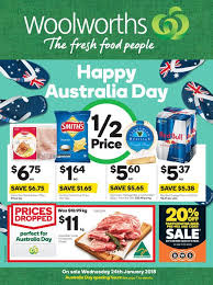 Woolworths Catalogue 24 30 January 2018 Http Olcatalogue Com Woolworths Woolworths Catalogue Html Happy Australia Day Catalog Weekly Specials