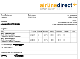 Kann man einen flug nicht antreten, erhält man zumindest einen teil der kosten für das flugticket zurück. Fluge Bei Airline Direct Gebucht Ist Dass Nun Mein Ticket Flug