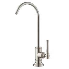 Pure water will then be dispensed through a faucet (usually a separate one from the regular faucet). Kraus Drinking Water Dispenser Beverage Kitchen Faucet In Spot Free Stainless Steel Ff 102sfs