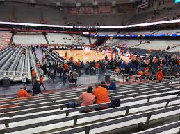 carrier dome section 115 syracuse basketball