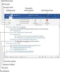 Showing 8 worksheets for key word outlines. How Writers Can Use Word 2019 S Outline View Dummies
