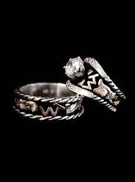 Adore A Western Forever Engagement Ring Set Hyo Silver Western Wedding Rings Western Engagement Rings Mens Wedding Rings