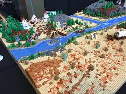 Brickvention 2016 The Royal Melbourne Exhibition Building American Indians Lego Universe Lego Architecture Lego
