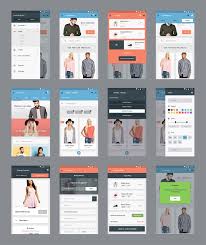 A roundup of fresh free mobile app ui psd designs,this collection help you to enhance your design skills by closely examining these free psd ui designs. P Download Ecommerce Mobile App Screens Free Psd Files Ecommerce App With The New Material Design You Can Free Do Ecommerce App Mobile App Design App Design