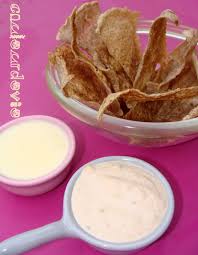 Galettes Chips De Sarrasin Sauce Fromage Et Sauce Jambon Alimentation Galette Galette De Sarrasin