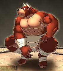 20210530-1 おすもううし by ccccc20062003 -- Fur Affinity [dot] net