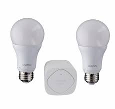 Belkin Wemo Led Lighting Starter Set 2 Bulbs White Refurbished Walmart Com Walmart Com