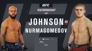Cheer demetrious johnson in style. Demetrious Johnson Vs Khabib Nurmagomedov Ea Ufc 3 Youtube