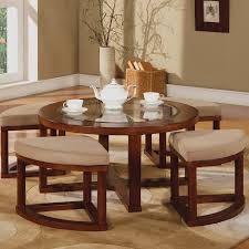 Darby Home Co Eastin Coffee Table With Nested Stools Wayfair Coffee Table Setting Coffee Table And Side Table Set Coffee Tables Uk